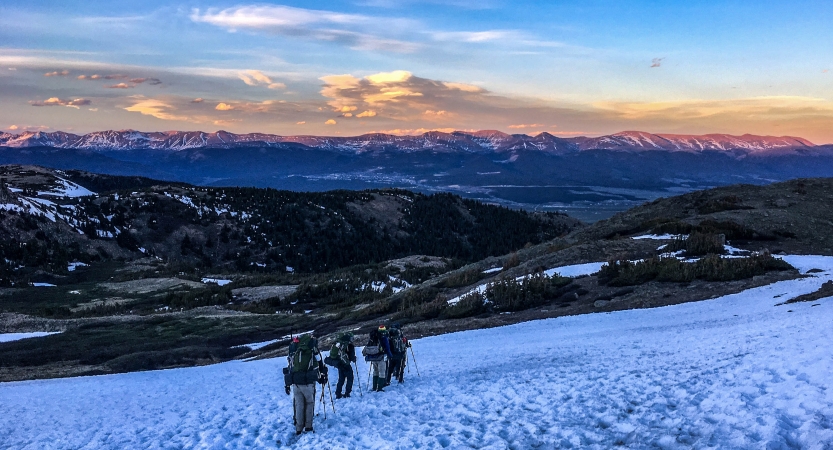 colorado rockies backpacking school for teens